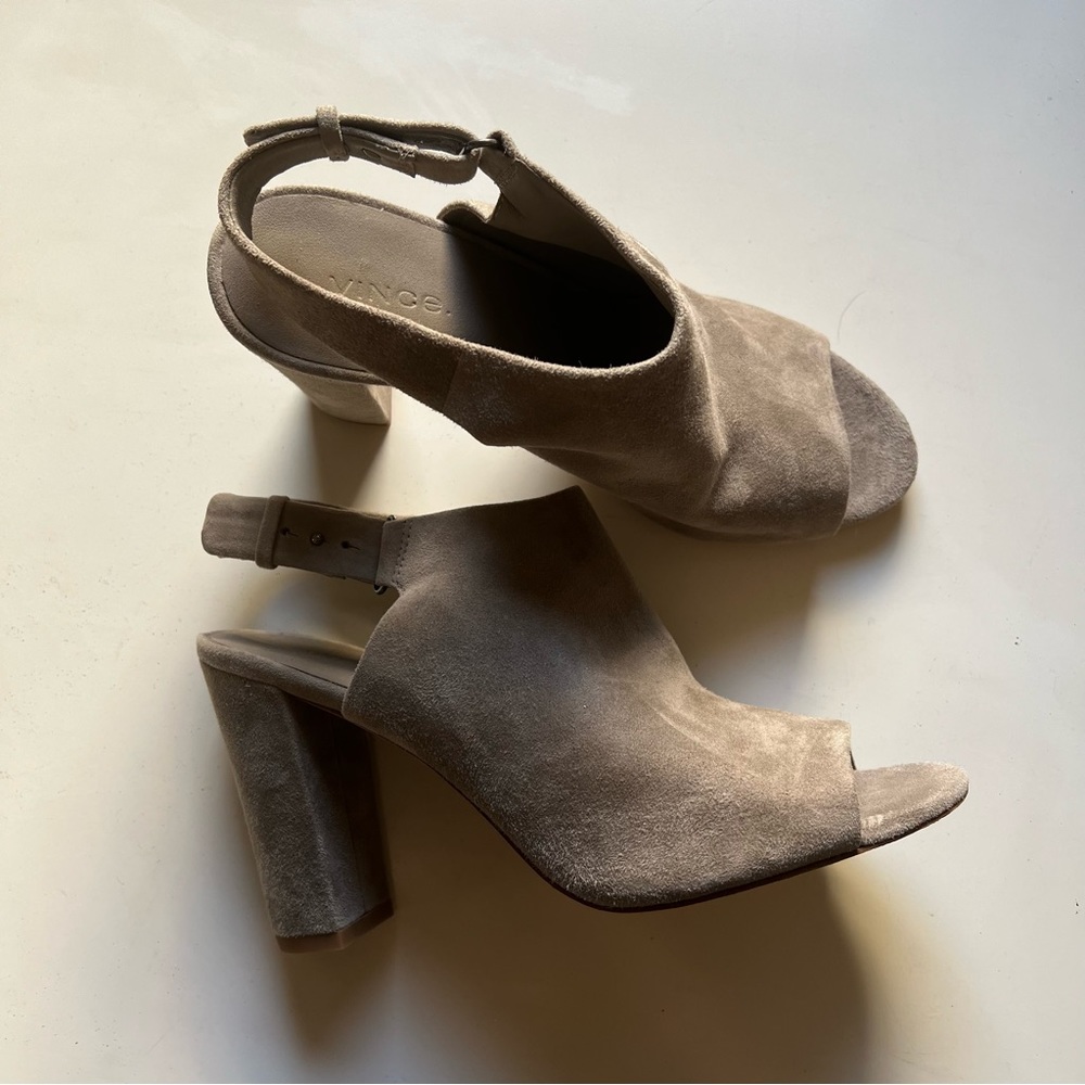 VINCE - grey sandals/heels